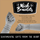 Wish Bracelet with Sentimental Message - 12 Pieces Per Retail Ready Display 22187