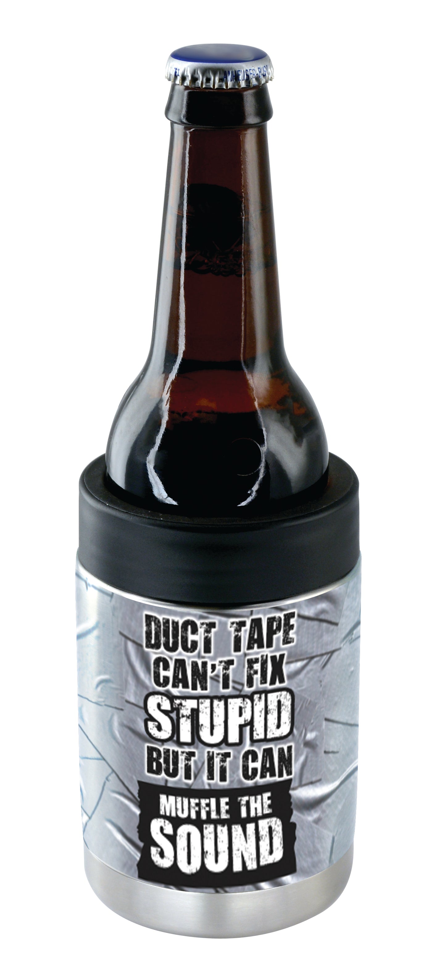 ITEM NUMBER 022269 12OZ METAL HEAT TRANSFER CAN COOLER 6 PIECES PER DISPLAY
