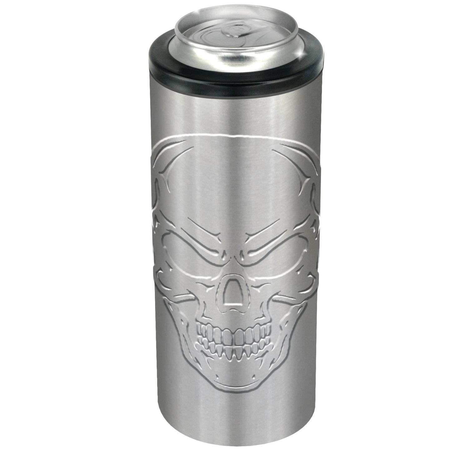 ITEM NUMBER 022270 METAL SLIM CAN COOLER 6 PIECES PER DISPLAY
