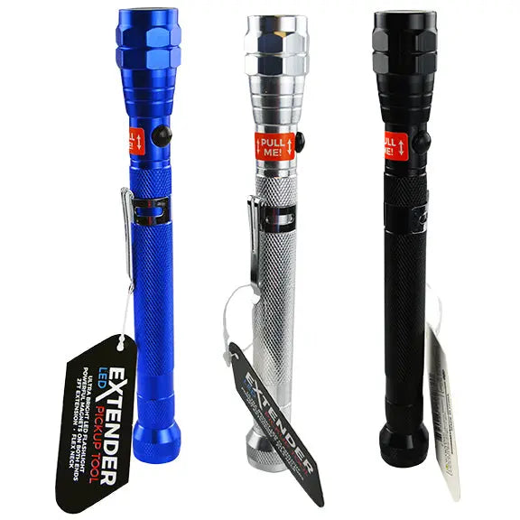 LED Flashlight Extender Tool with Magnetic Stand - 6 Pieces Per Retail Ready Display 22583 ROUGHNECK