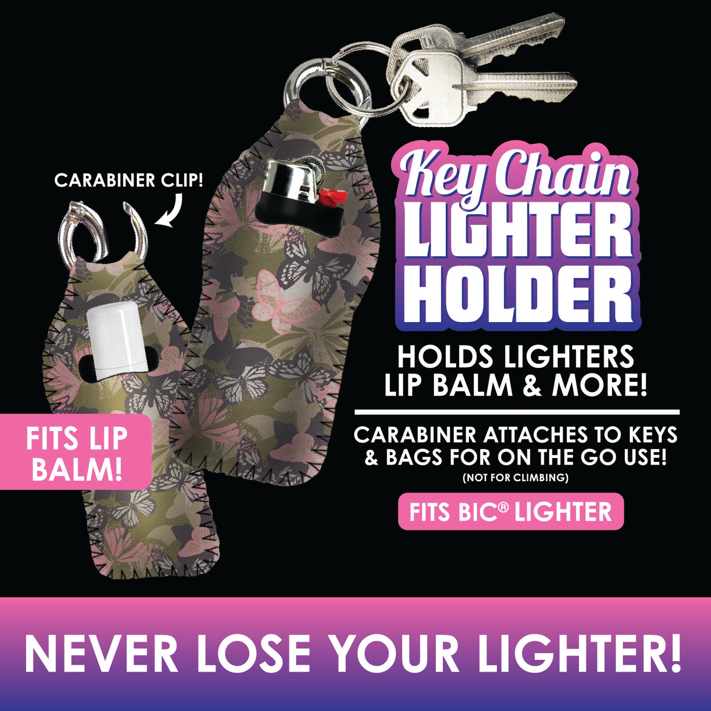 ITEM NUMBER 022338 NEOPRENE LIGHTER CASE 12 PIECES PER DISPLAY