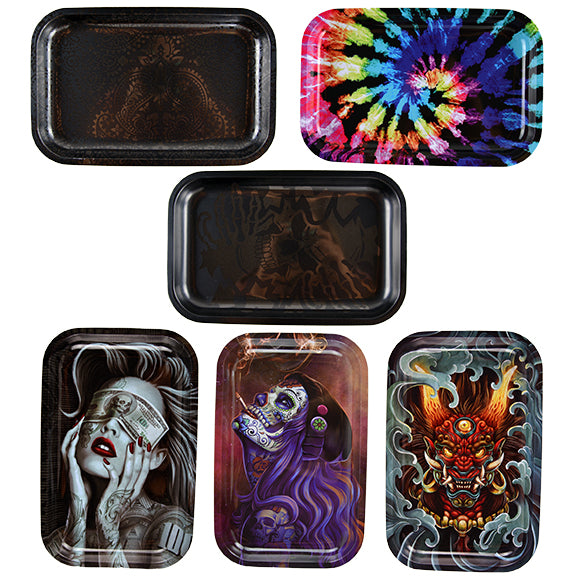 ITEM NUMBER 022340 LARGE TIN TRAY 6 PIECES PER DISPLAY