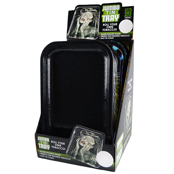 ITEM NUMBER 022340 LARGE TIN TRAY 6 PIECES PER DISPLAY