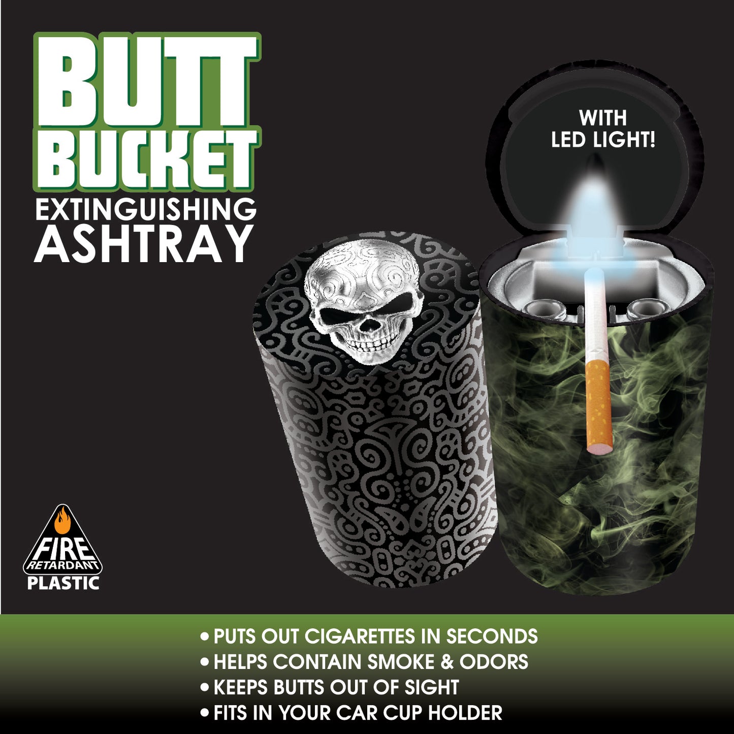 ITEM NUMBER 022355 FULL PRINT BUTT BUCKET B 6 PIECES PER DISPLAY