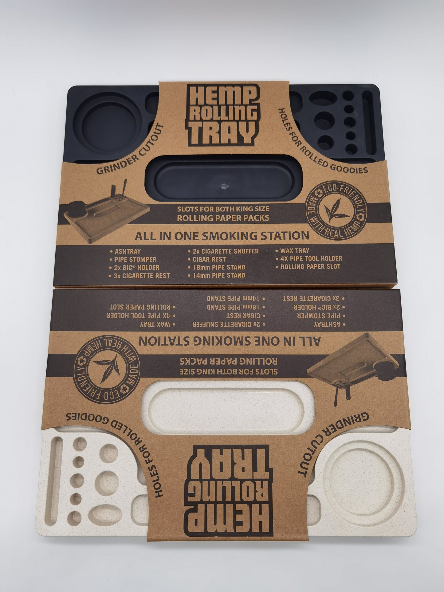 ITEM NUMBER 022427 HEMP ROLL TRAY 6 PIECES PER DISPLAY