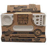 Hemp Made Extra Large Smoking Station Roll Tray - 6 Per Retail Ready Display 22427