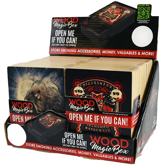 Wood Magic Storage Box - 6 Pieces Per Retail Ready Display 22431 SMOKEZILLA
