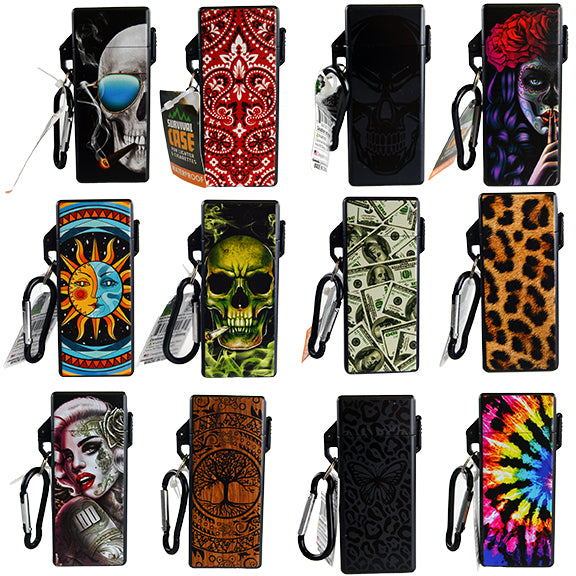 ITEM NUMBER 022432 SURVIVAL LIGHTER CASE 12 PIECES PER DISPLAY