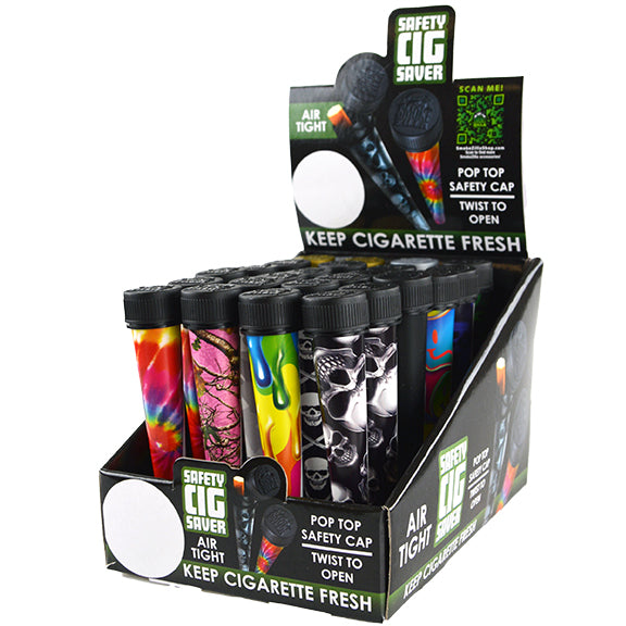 ITEM NUMBER 022437 SAFETY CIG SAVER 24 PIECES PER DISPLAY