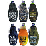 Neoprene 16 Oz Bottle Suit Coozie - 6 Pieces Per Retail Ready Display 22465