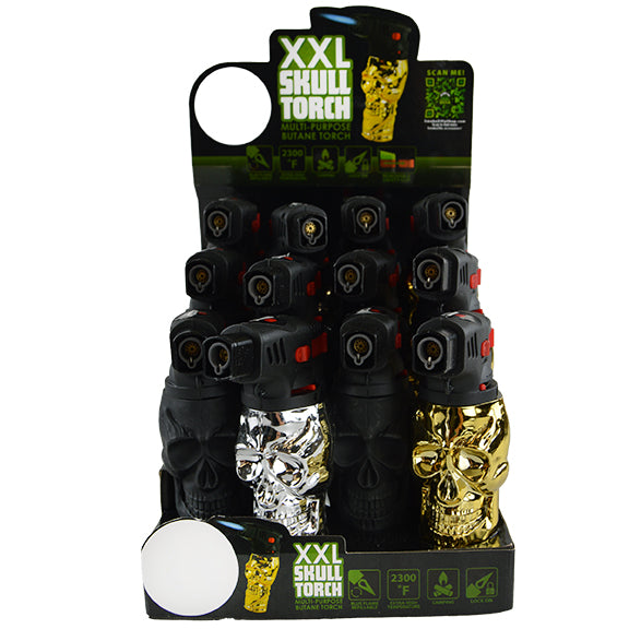 ITEM NUMBER 022528 3D SKULL XXL SOLID 12 PIECES PER DISPLAY