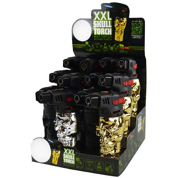 ITEM NUMBER 022528 3D SKULL XXL SOLID 12 PIECES PER DISPLAY
