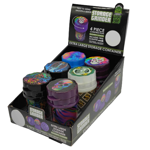 ITEM NUMBER 022576 STORAGE GRINDER 6 PIECES PER DISPLAY