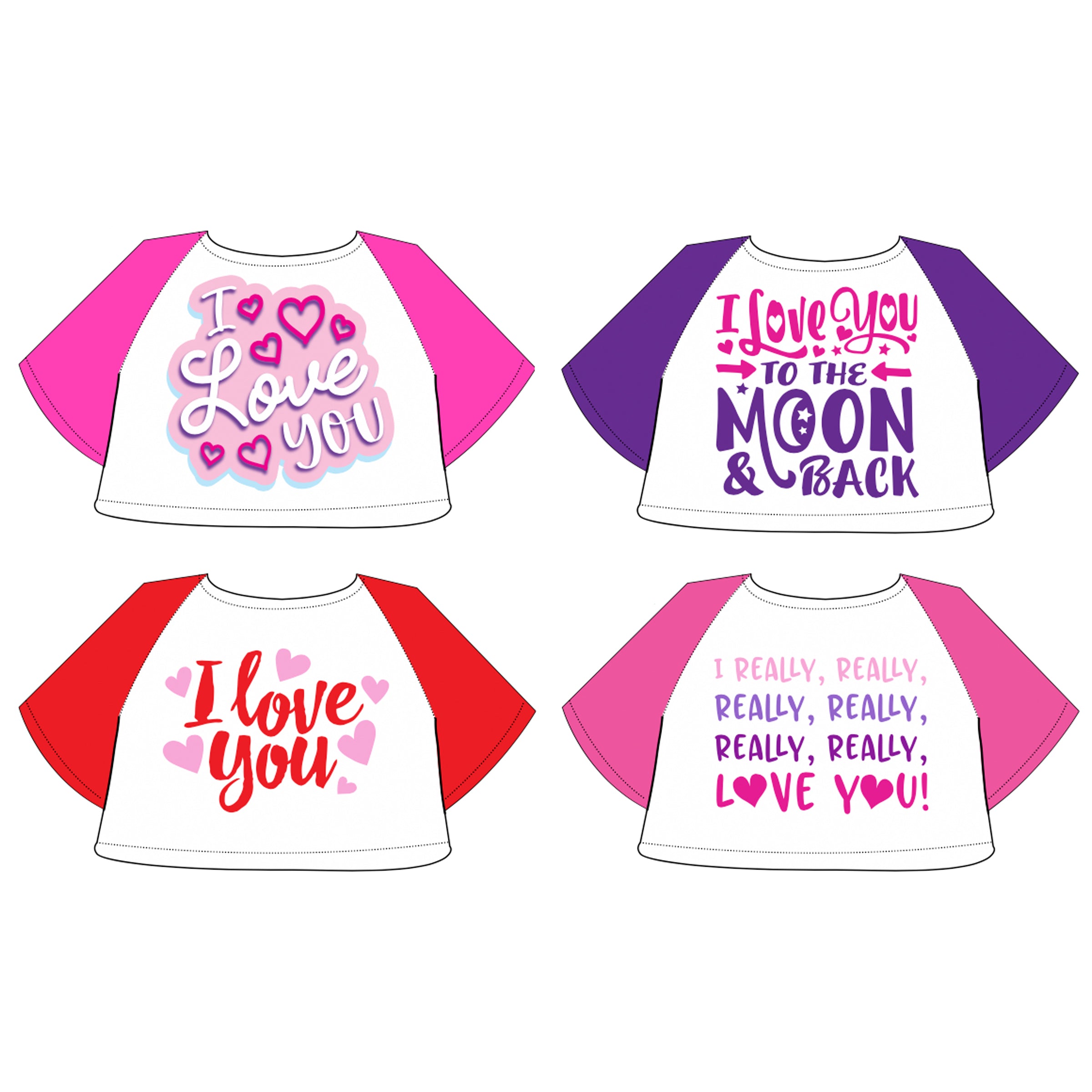 Valentine's Day Jumbo Plush Monkey - 4 Pieces Per Pack 22599 KIPP BROTHERS