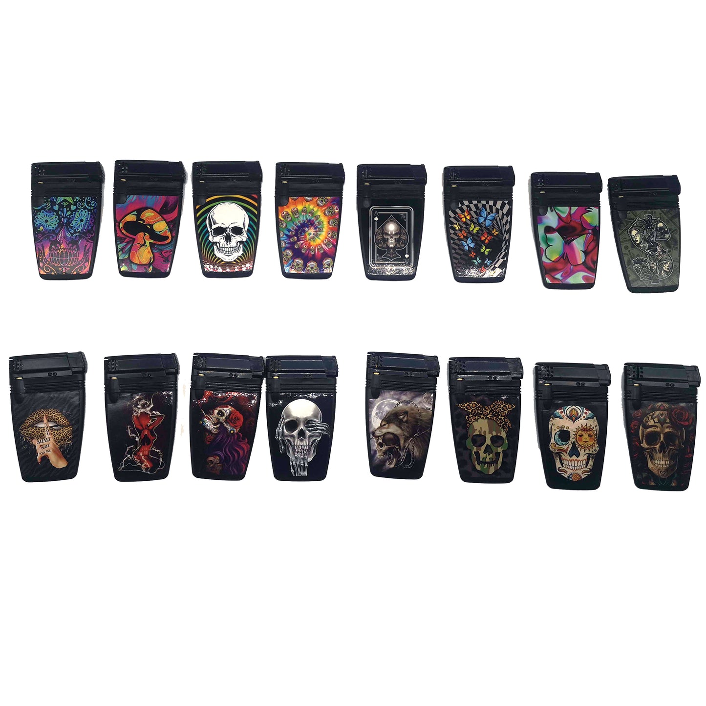 ITEM NUMBER 022607 THIN CIG PACK LIGHTER 16 PIECES PER DISPLAY