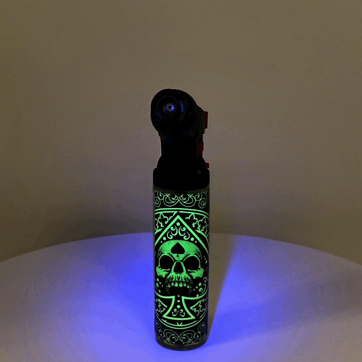 ITEM NUMBER 022611 THIN PRINTED XXL GID TORCH 18 PIECES PER DISPLAY