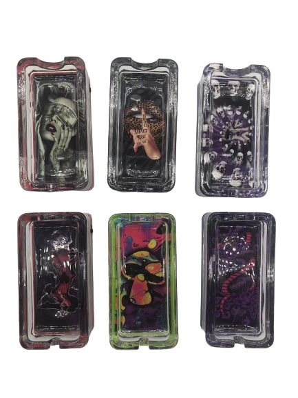 ITEM NUMBER 022637 LIGHT UP ASHTRAY F 6 PIECES PER DISPLAY