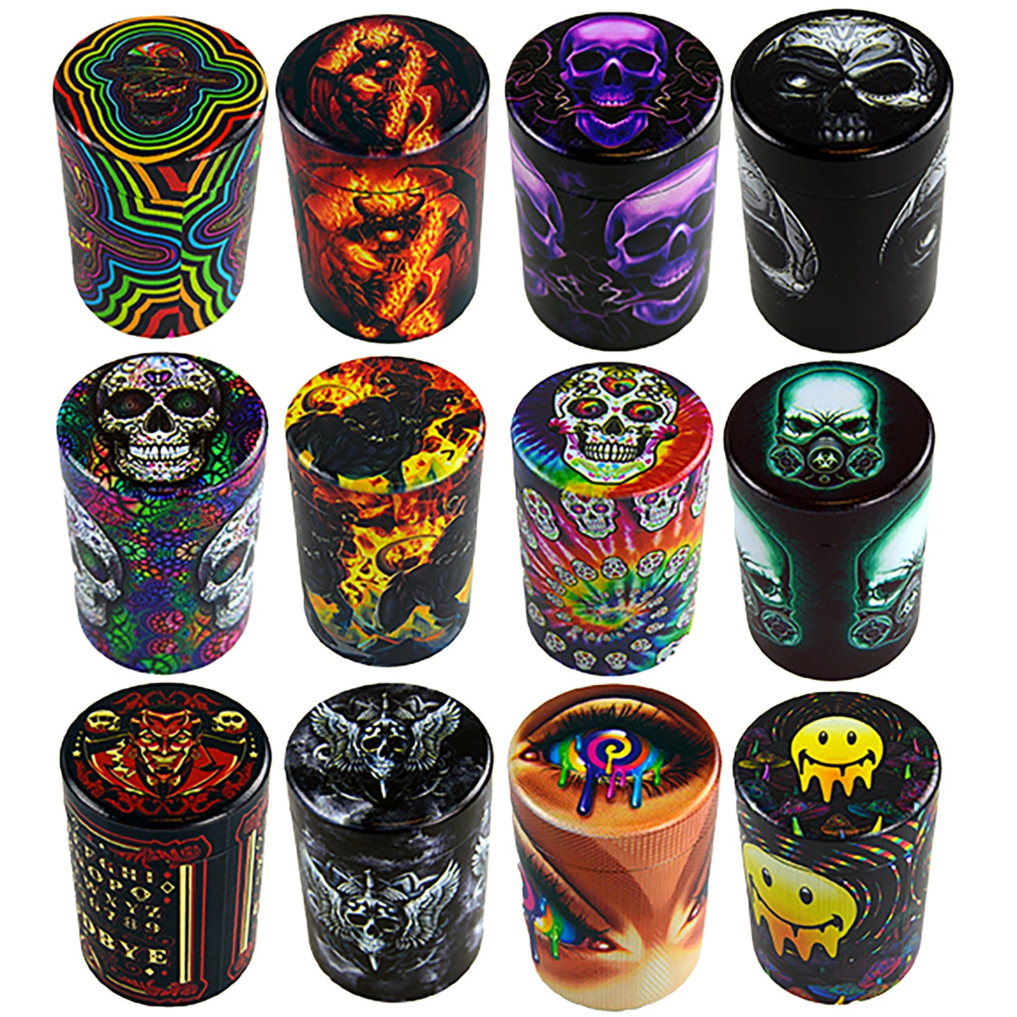 ITEM NUMBER 022675 PRINTED METAL JAR 12 PIECES PER DISPLAY