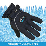 Polar Gripz $9.99 Ski Gloves - 6 Pieces Per Pack 22700