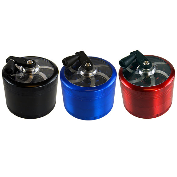 ITEM NUMBER 022707 63MM CRANK GRINDER 6 PIECES PER DISPLAY