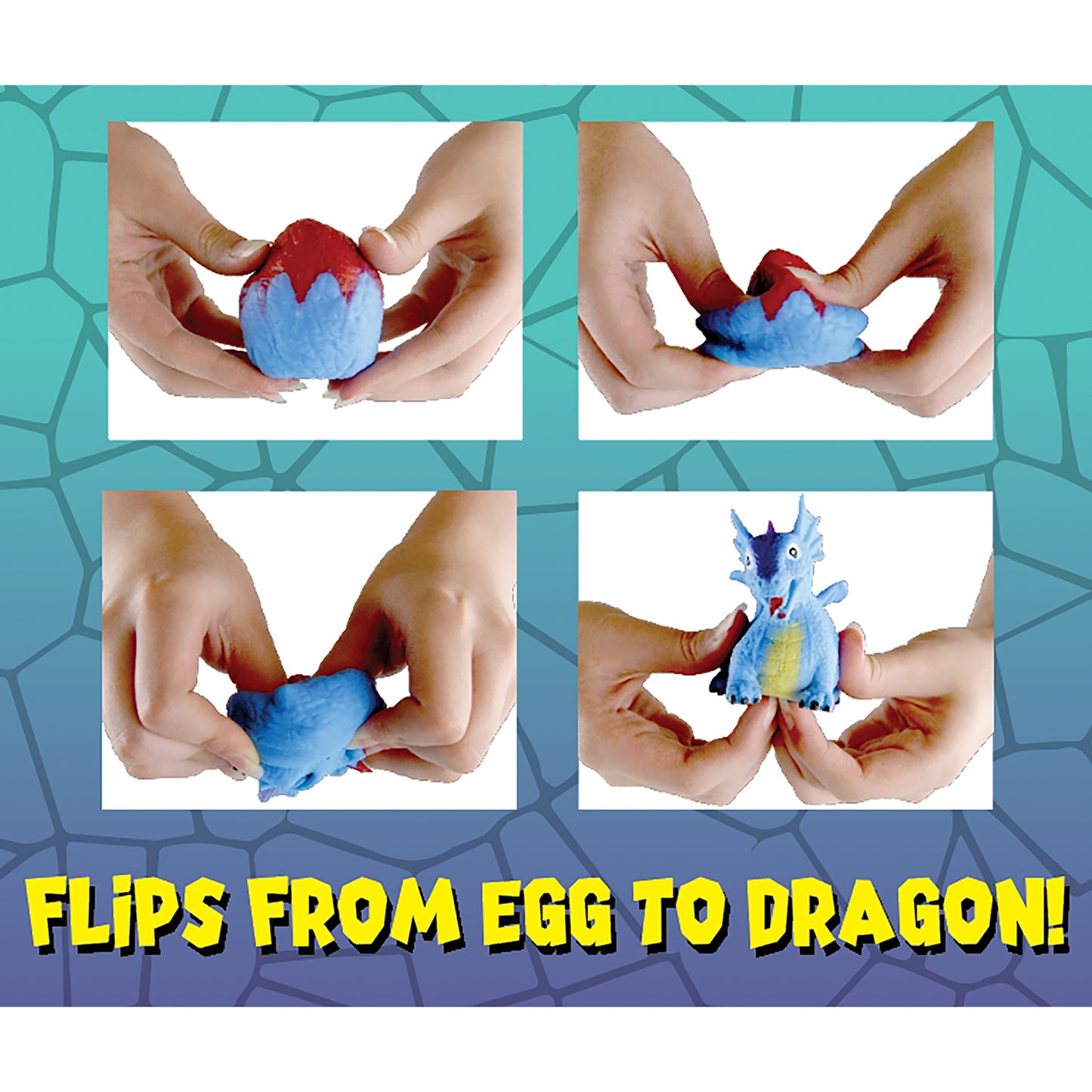 ITEM NUMBER 022717 DRAGON HATCHERS FLIP TOY 12 PIECES PER DISPLAY