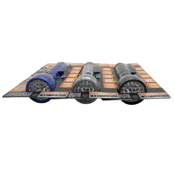 ITEM NUMBER 022804 ROUGHNECK LED FLASHLIGHT 6 PIECES PER DISPLAY