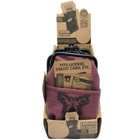 Canvas Cigarette Pouch - 6 Pieces Per Retail Ready Display 22844 SMOKEZILLA