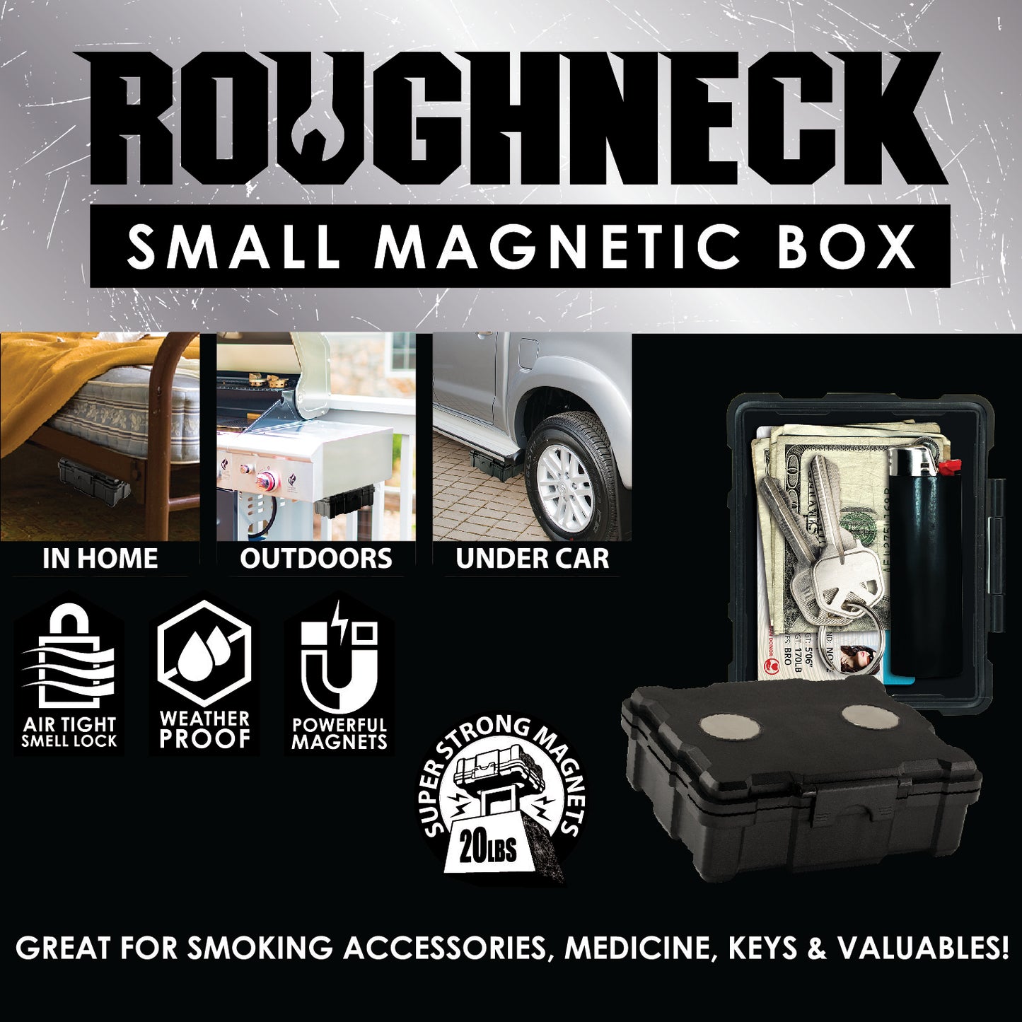 ITEM NUMBER 022845 SMALL MAGNETIC BOX 8 PIECES PER DISPLAY