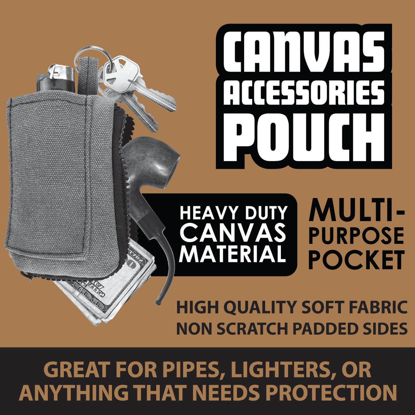 ITEM NUMBER 022859 SMOKEZILLA ACCESSORIES BAG 6 PIECES PER DISPLAY