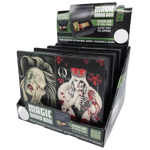 Wood Magic Storage Box - 6 Pieces Per Retail Ready Display 22899 SMOKEZILLA