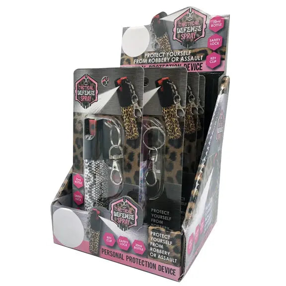 Tac Gear Defense Spray 6 Pieces Per Retail Ready Display 23102 TAC GEAR