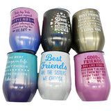 12 oz Insulated Wine Cup - 6 Pieces Per Retail Ready Display 23159