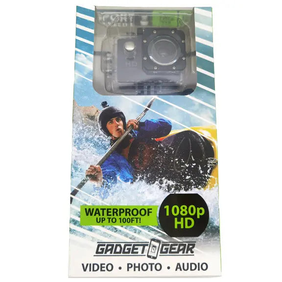 Waterproof Sport Camera with Micro Sd Card - 4 Pieces Per Retail Ready Display 23237 GADGET GEAR