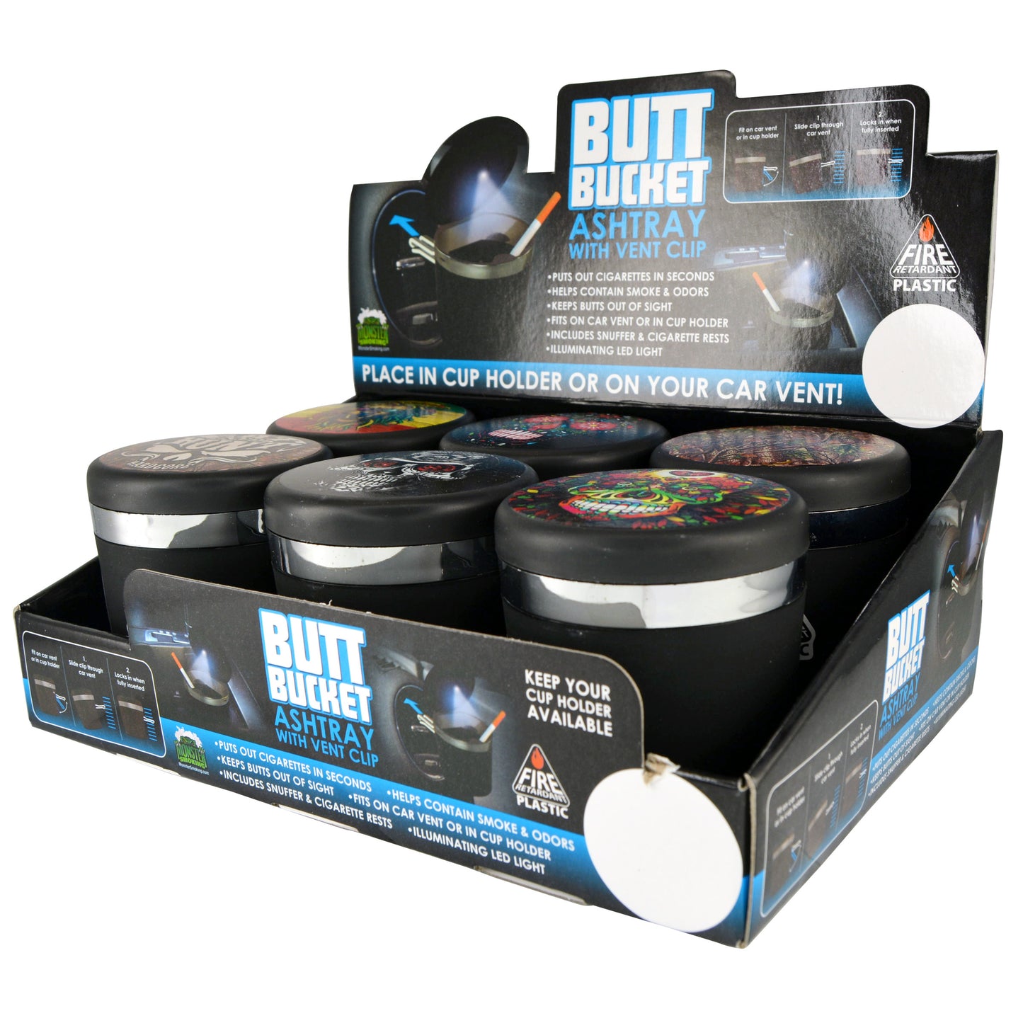 ITEM NUMBER 023359 BUTT BUCKET VENT CLIP 6 PIECES PER DISPLAY