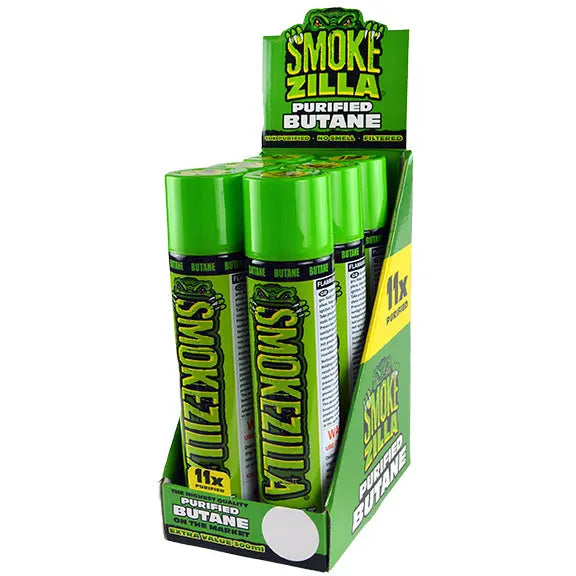 300ML Bulk Smokezilla Butane Refill - 6 Pieces Per Retail Ready Display 23670 SMOKEZILLA
