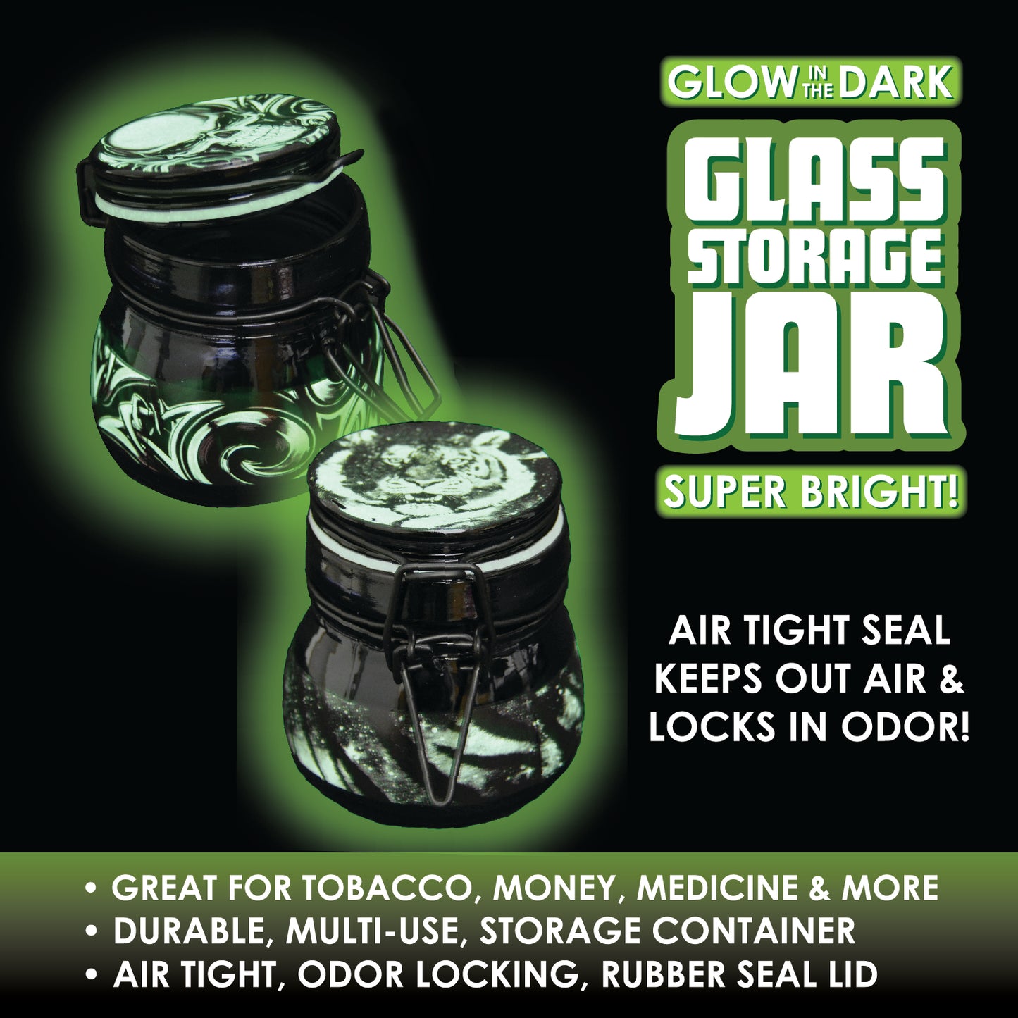 ITEM NUMBER 023960 GID JAR METAL CLASP 6 PIECES PER DISPLAY