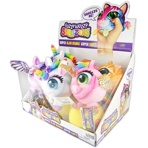ITEM NUMBER 024086 SQUEEZEM PLUSH BALL 12 PIECES PER DISPLAY