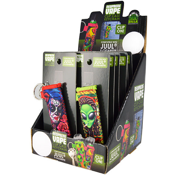 ITEM NUMBER 024734 NEOPRENE JUUL® CASE 12 PIECES PER DISPLAY