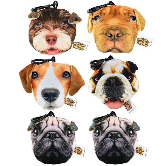 Backpack Clip Dog Sound - 6 Pieces Per Retail Ready Display 24747 KIPP BROTHERS