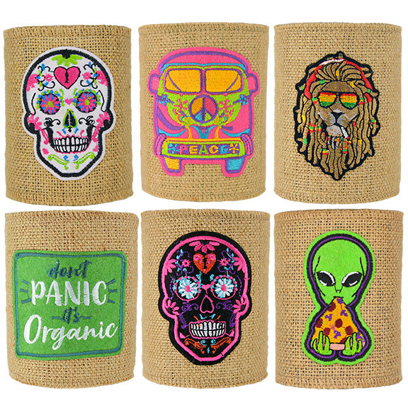 ITEM NUMBER 024813 HEMP CAN COOLER 6 PIECES PER DISPLAY