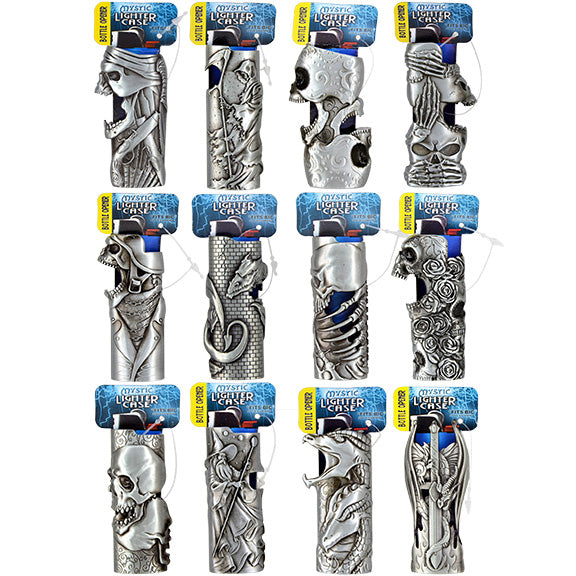 ITEM NUMBER 024943 MYSTIC LIGHTER CASE 12 PIECES PER DISPLAY
