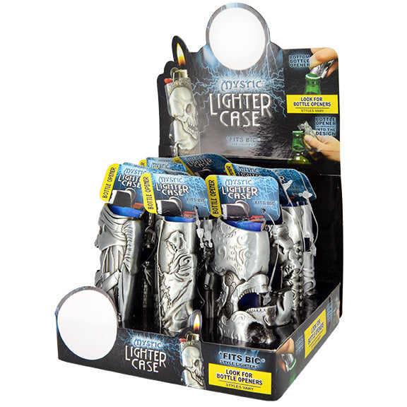 ITEM NUMBER 024943 MYSTIC LIGHTER CASE 12 PIECES PER DISPLAY