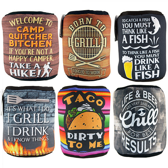 ITEM NUMBER 024980 FREEZER CAN COOLER 6 PIECES PER DISPLAY