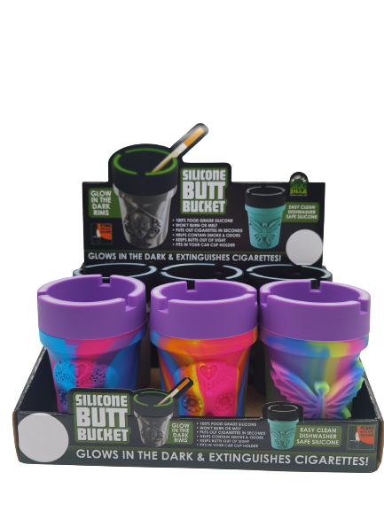 ITEM NUMBER 025428 SILICONE BUTT BUCKET 6 PIECES PER DISPLAY