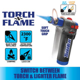 Dual Flame XXL Torch Lighter - 12 Pieces Per Retail Ready Display 25557