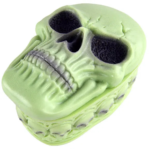 Glow in The Dark Skull Storage Box - 6 Pieces Per Retail Ready Display 26010 SMOKEZILLA