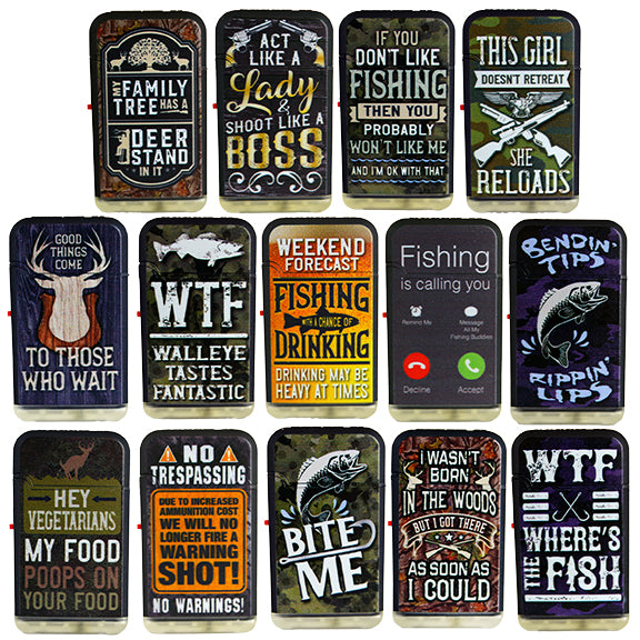 ITEM NUMBER 026249 HUNT FISH DUAL TORCH 15 PIECES PER DISPLAY