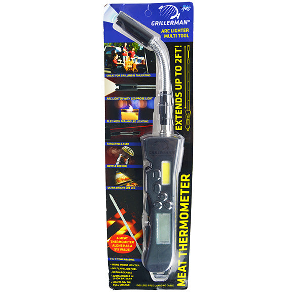 ITEM NUMBER 026435 ARC GRILL LIGHTER WITH THERMOMETER 6 PIECES PER DISPLAY