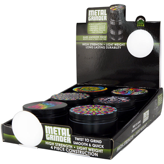ITEM NUMBER 026439 BLACK PRINT GRINDER MIX B 6 PIECES PER DISPLAY