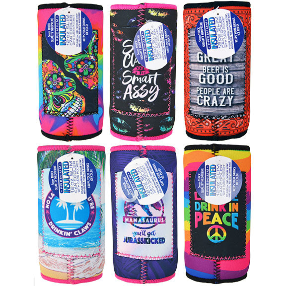 ITEM NUMBER 026582 SLIM CAN CARD POCKET 6 PIECES PER DISPLAY